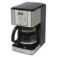 thumbnail image 1 of Mr. Coffee 12 Cup Programmable Coffee Maker with Auto Pause, Stainless Steel, 1 of 5