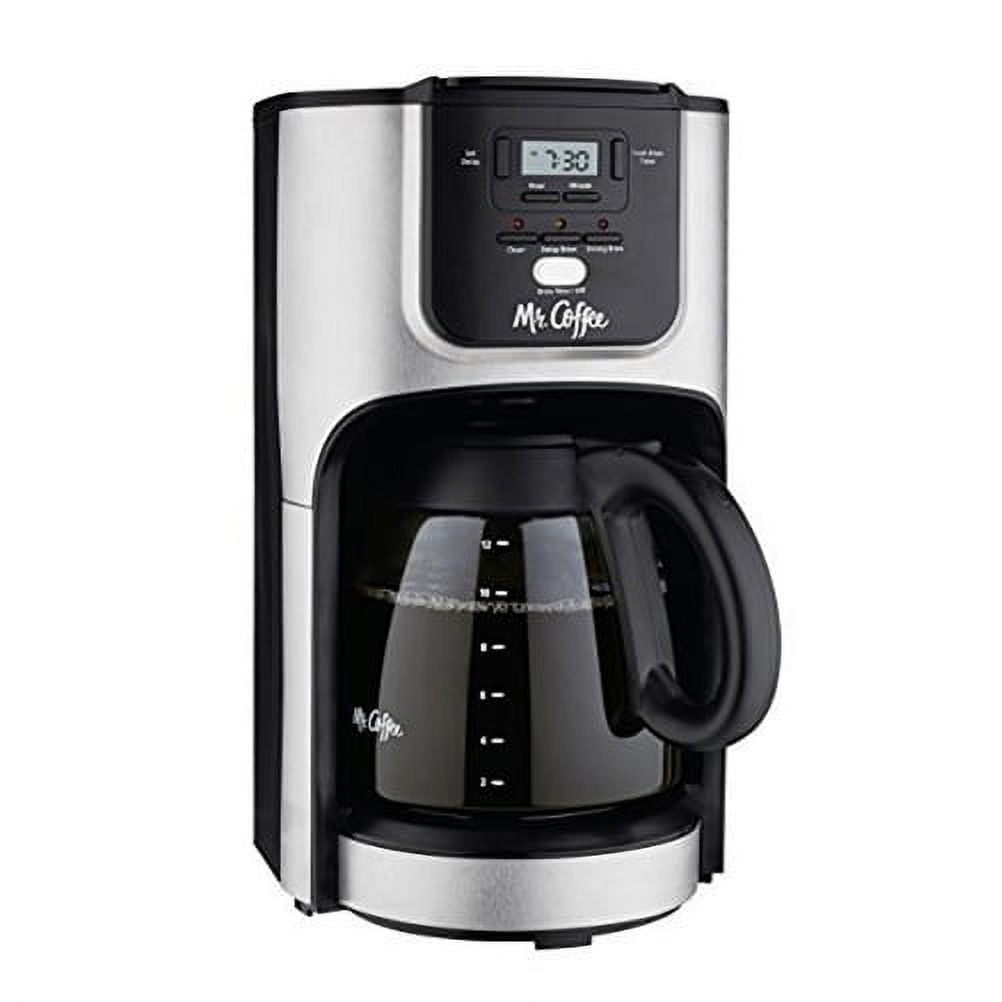 Mr. Coffee 12-Cup Automatic Burr Grinder Black Precision Grinding for all  Coffee types in Black