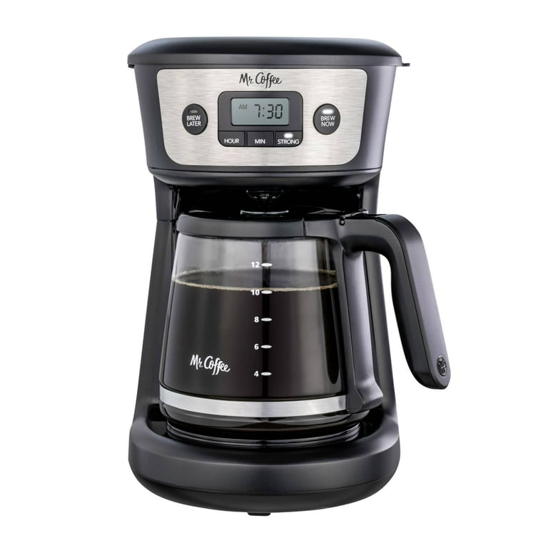 Coffee 12-Cup Drip Pot Programmable Coffee Maker with Auto