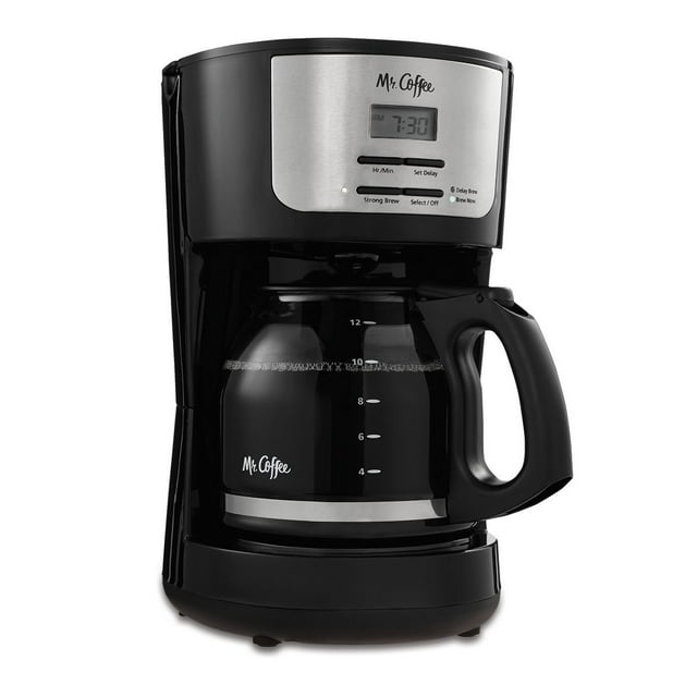 Mr. Coffee 12 Cup Programmable Coffeemaker, Black, BVMCFLX23
