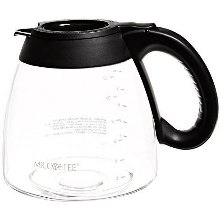 Mr. Coffee 12-Cup White Coffee Carafe/Decanter