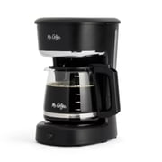 Mr. Coffee 12-Cup Switch Coffee Maker Black Electric Drip Coffee Machine, 60 oz Capacity, Dishwasher-Safe Parts