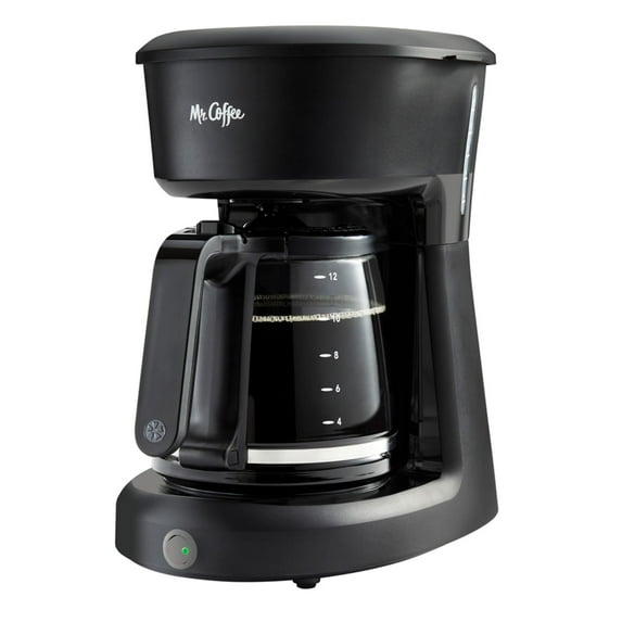 Mr. Coffee 12-Cup Switch Coffee Maker, Black