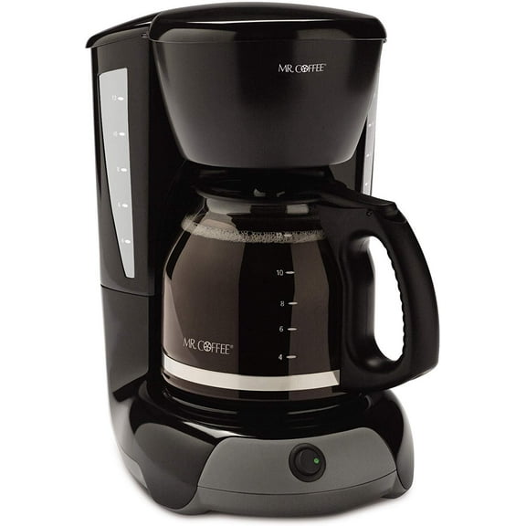 Mr. Coffee 12-Cup Switch Coffee Maker, Black