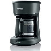 Mr. Coffee 2129512, 5-Cup Mini Brew Switch Coffee Maker, Black