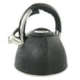 thumbnail image 1 of Mr. Coffee 3 Quart Stainless Steel Whistling Tea Kettle with Stay Cool Handle in Black, 1 of 5