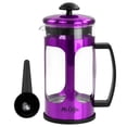 thumbnail image 1 of Mr. Coffee 30oz Glass and Stainless Steel French Coffee Press in Purple, 1 of 3
