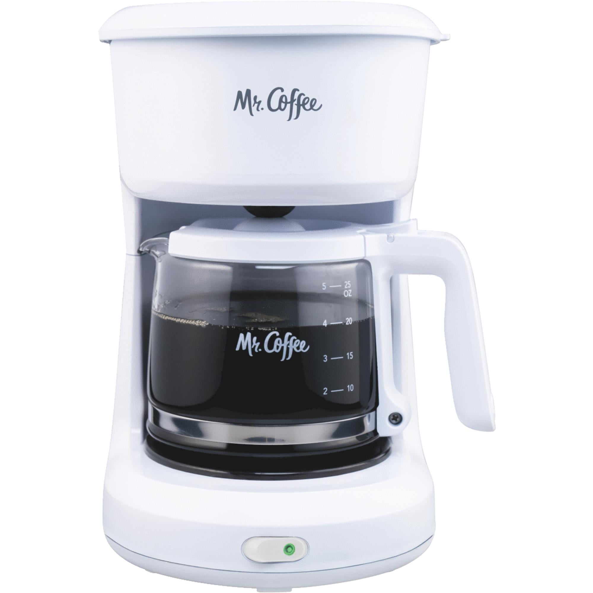 Mr. Coffee 5-Cup White Switch Coffee Maker 2134286