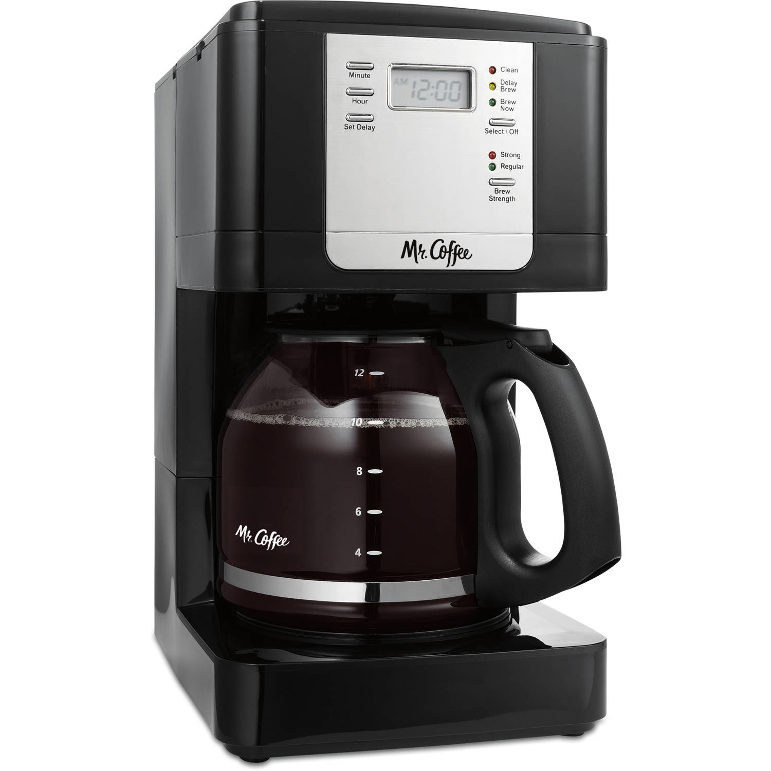 Mr. Coffee Advanced Brew 12 Cup Programmable Black Coffee Maker - image 1 of 2