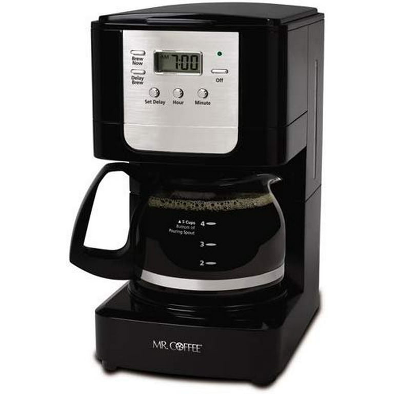 Mr. Coffee Advanced Brew 5 Cup Programmable Coffee Maker Black