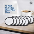 Mr. Coffee Charcoal Water Filter Discs Replacement 12Pack Fits Most