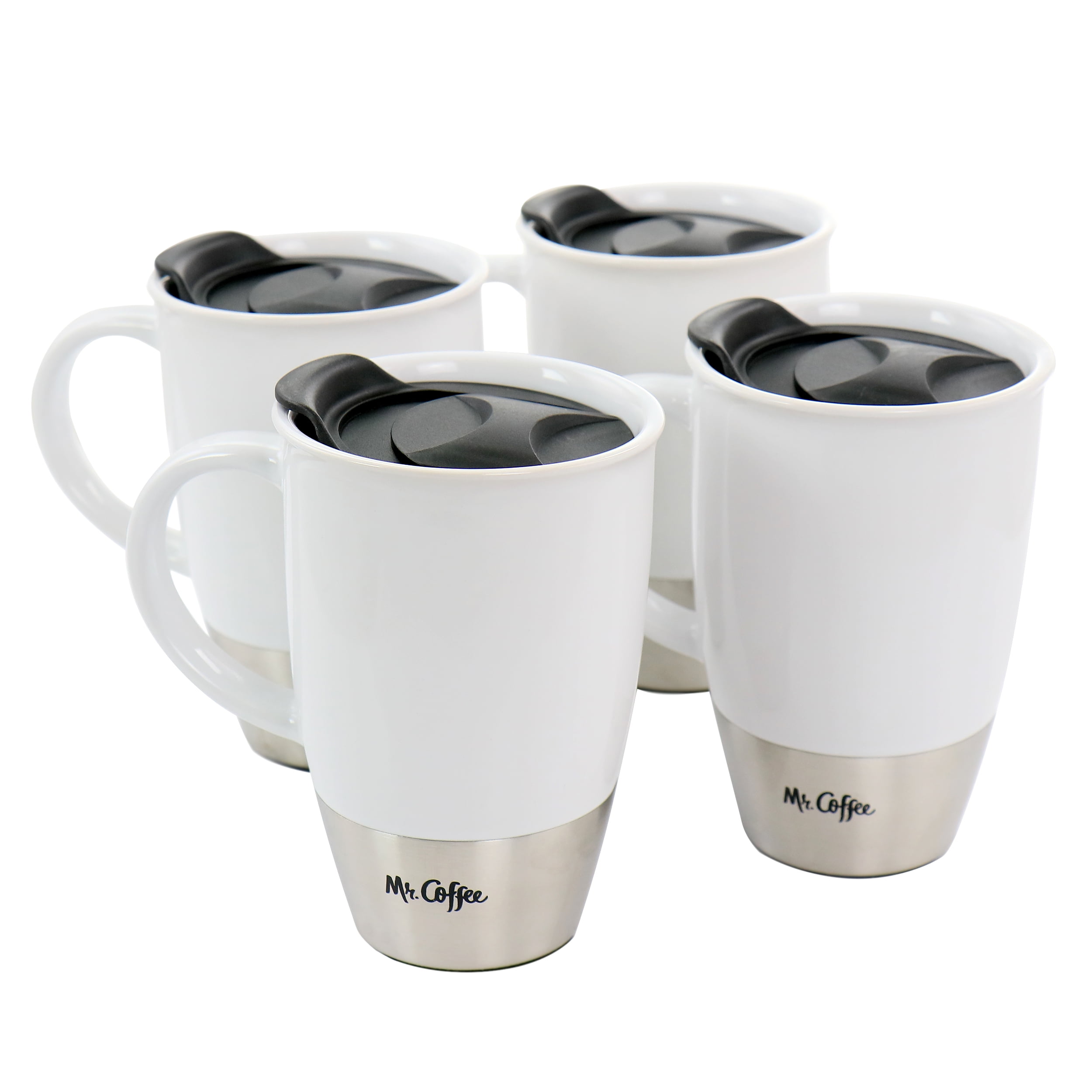 Bueno Coffee Travel Mug Couples Gifts Large Coffee Mugs White