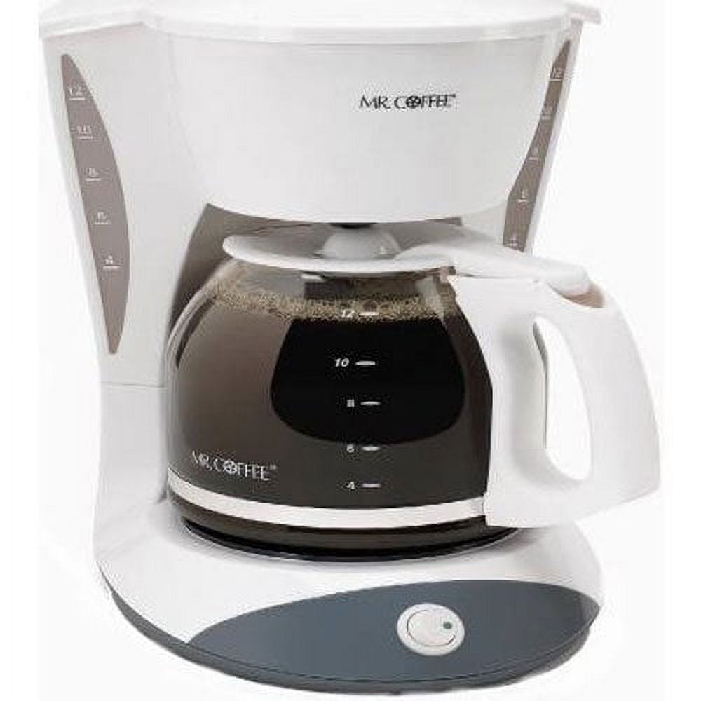  Mr. Coffee DW12 12-Cup Switch Coffeemaker, White: Drip  Coffeemakers: Home & Kitchen