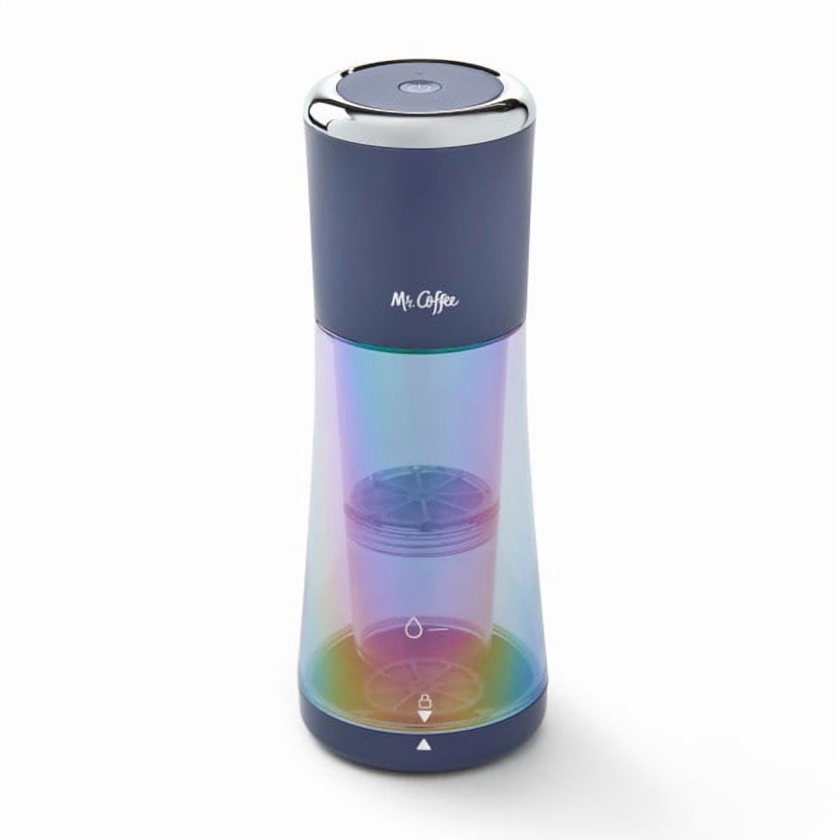 Mr. Coffee Express Cold Brew Coffee Maker, 10-Minute Cold Brew Coffee Machine, Indigo