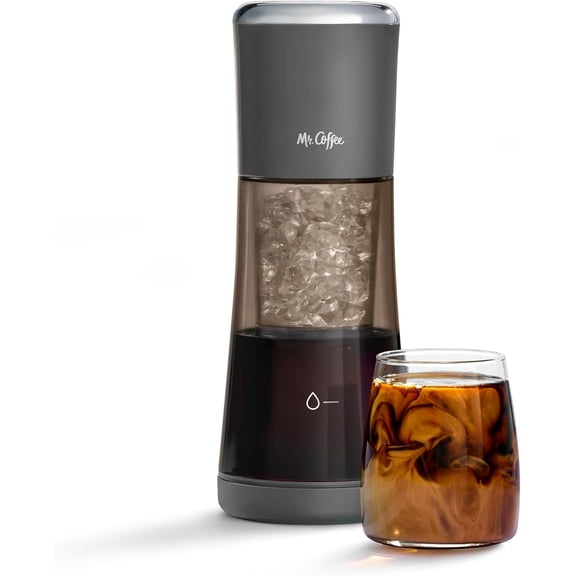 Mr. Coffee Express Cold Brew Coffee Maker, 10-Minute Cold Brew Coffee Machine, Sake
