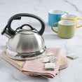 thumbnail interactive-video image 1 of Mr. Coffee Flintshire 1.75 Qt Stainless Steel Whistling Tea Kettle, 1 of 4
