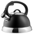 thumbnail image 1 of Mr. Coffee Flintshire 1.75 Quart Whistling Stovetop Tea Kettle in Black, 1 of 4