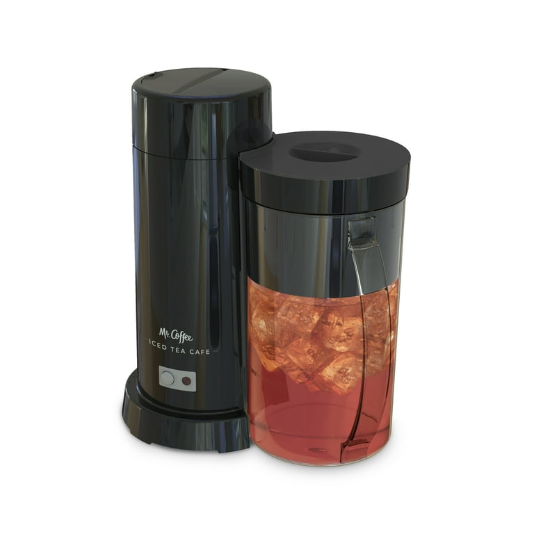 Mr. Coffee Electric Iced Tea Coffee Maker Fresh Cold Brew Automatic 2 qt Plastic Black Walmart