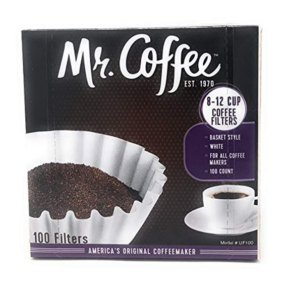 Mr. Coffee Paper Basket Coffee Filter (100 Count)
