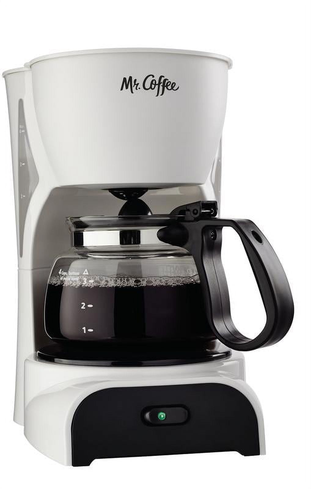 Drip Coffee Maker Brewer Mr Coffee 4-5 Cup Model TF4 White