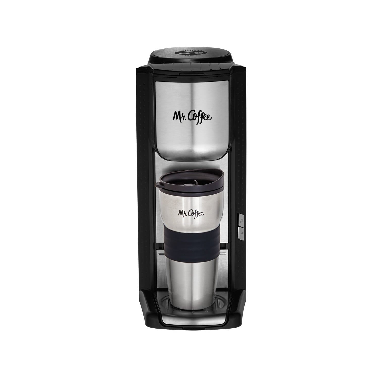 Mr. Coffee Single-Cup Coffeemaker Silver/Black BVMC-SC100 - Best Buy