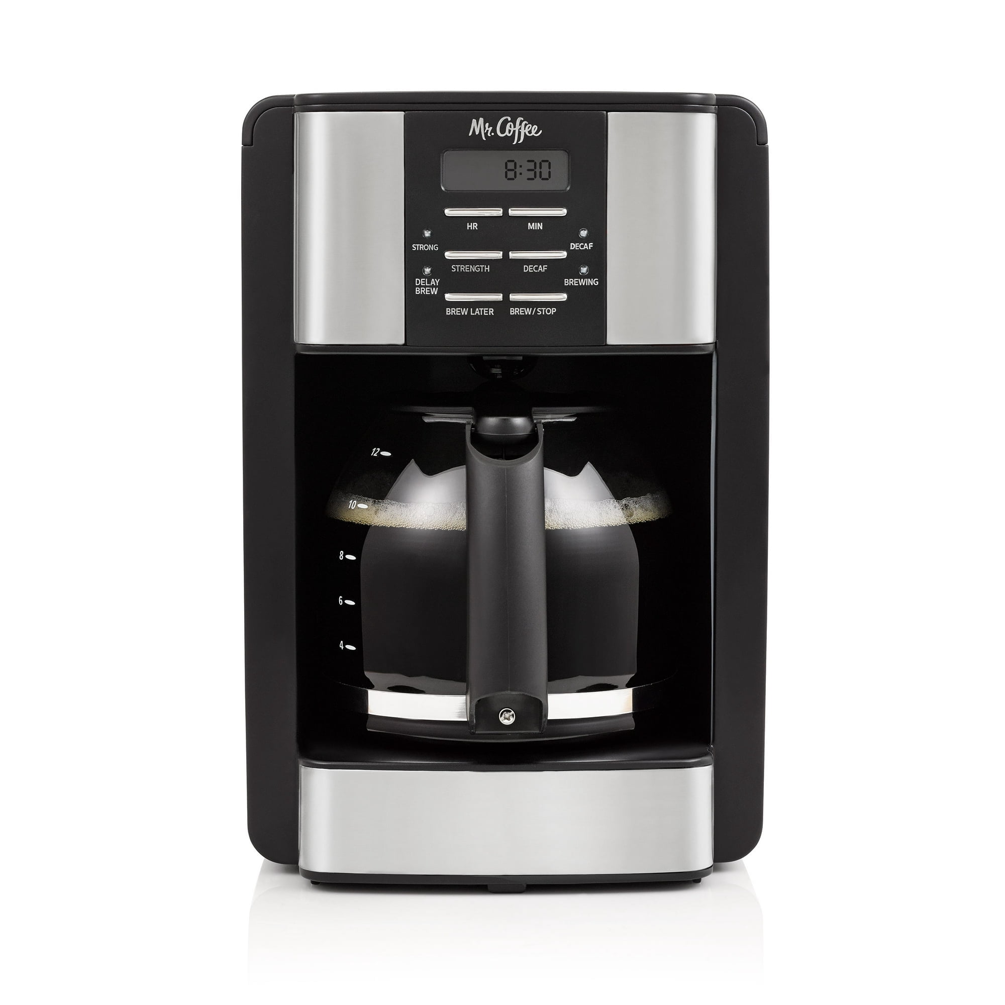 Mr. Coffee Stainless Steel Finish 12-Cup Coffee Maker - Walmart.com