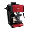 thumbnail image 1 of Mr. Coffee Cafe 20 Ounce Steam Automatic Red Espresso & Cappuccino Machine, 1 of 4