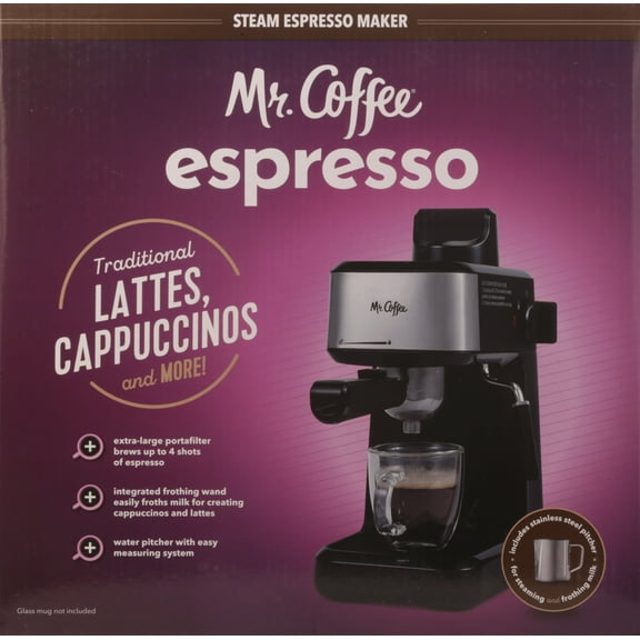 Mr. Coffee Steam Espresso Maker 1 ea