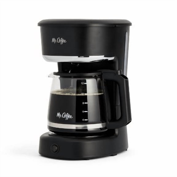 Mr. Coffee Switch Coffee Maker, 12-Cup Coffee Maker, Black