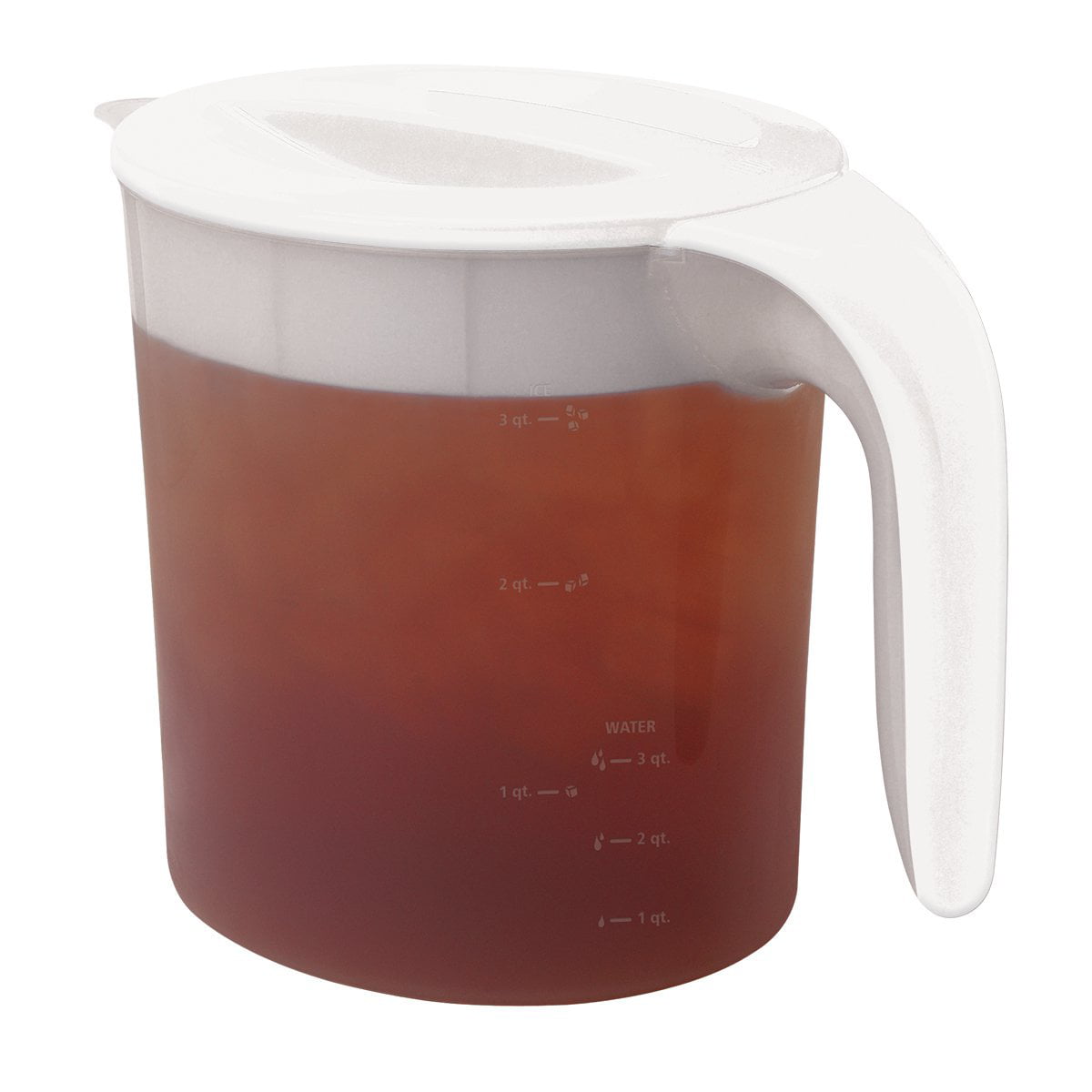 Mr. Coffee Replacement 2 Quart Pitcher for Iced Tea Pot Maker Red Lid
