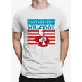thumbnail image 1 of Mr. Cool Patriotic ICEE Polar-Bear Chill Graphic Men's T-shirt, 1 of 4