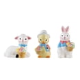 thumbnail image 1 of Mr. Cottontail Set of 3 Mini Ceramic Figurines, 1 of 5