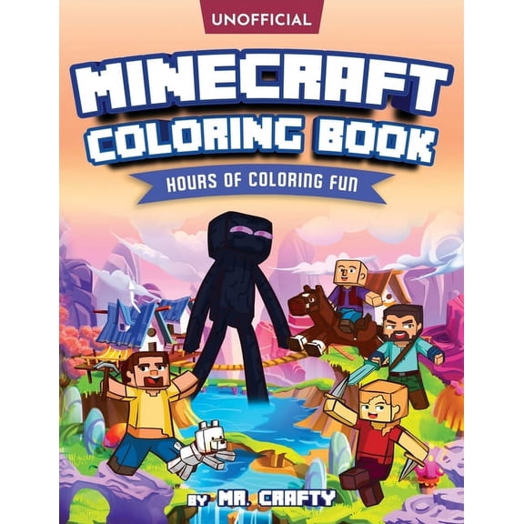 Pre-Owned Mr Crafty: Minecraft Coloring Book, Book 1 (Paperback)