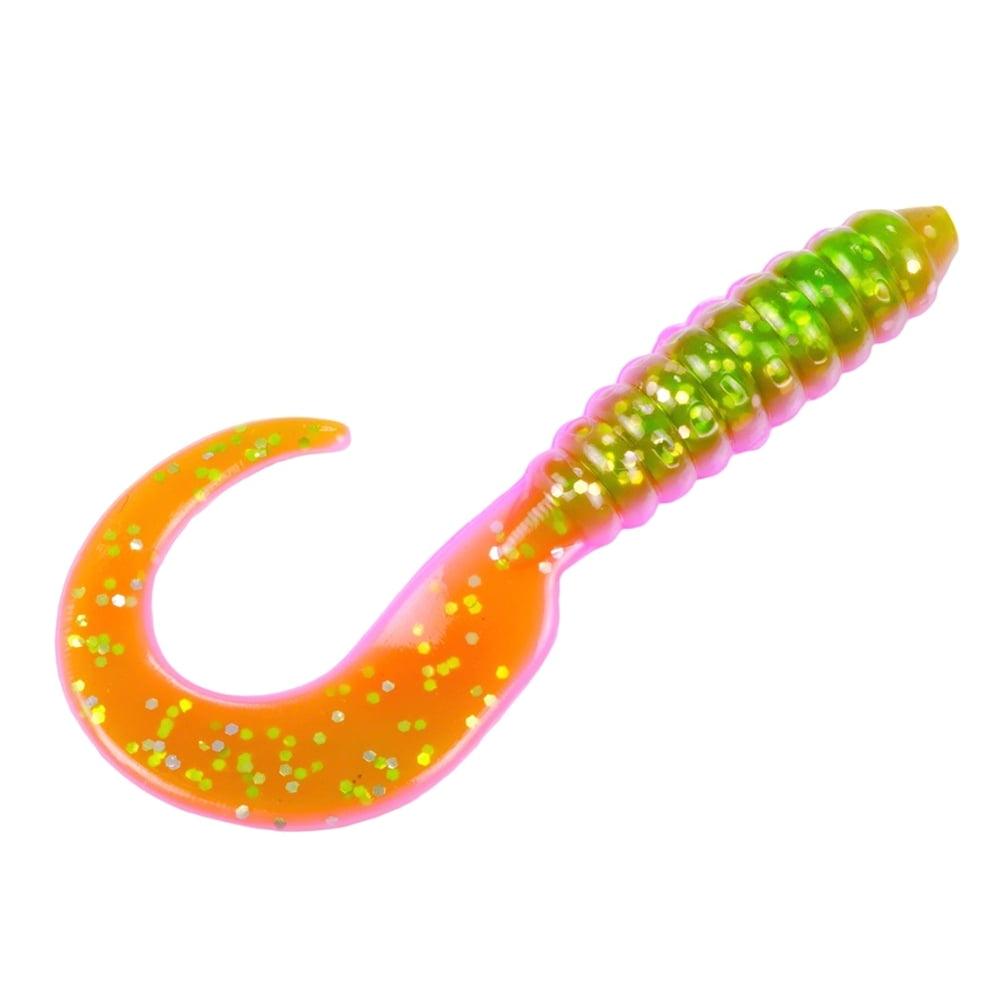Mr Crappie Grub 2'' Electric Chicken 20pk
