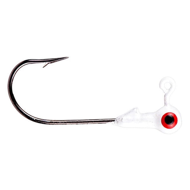 Mr. Crappie Jig Heads - Refrigerator White Fishing Lures
