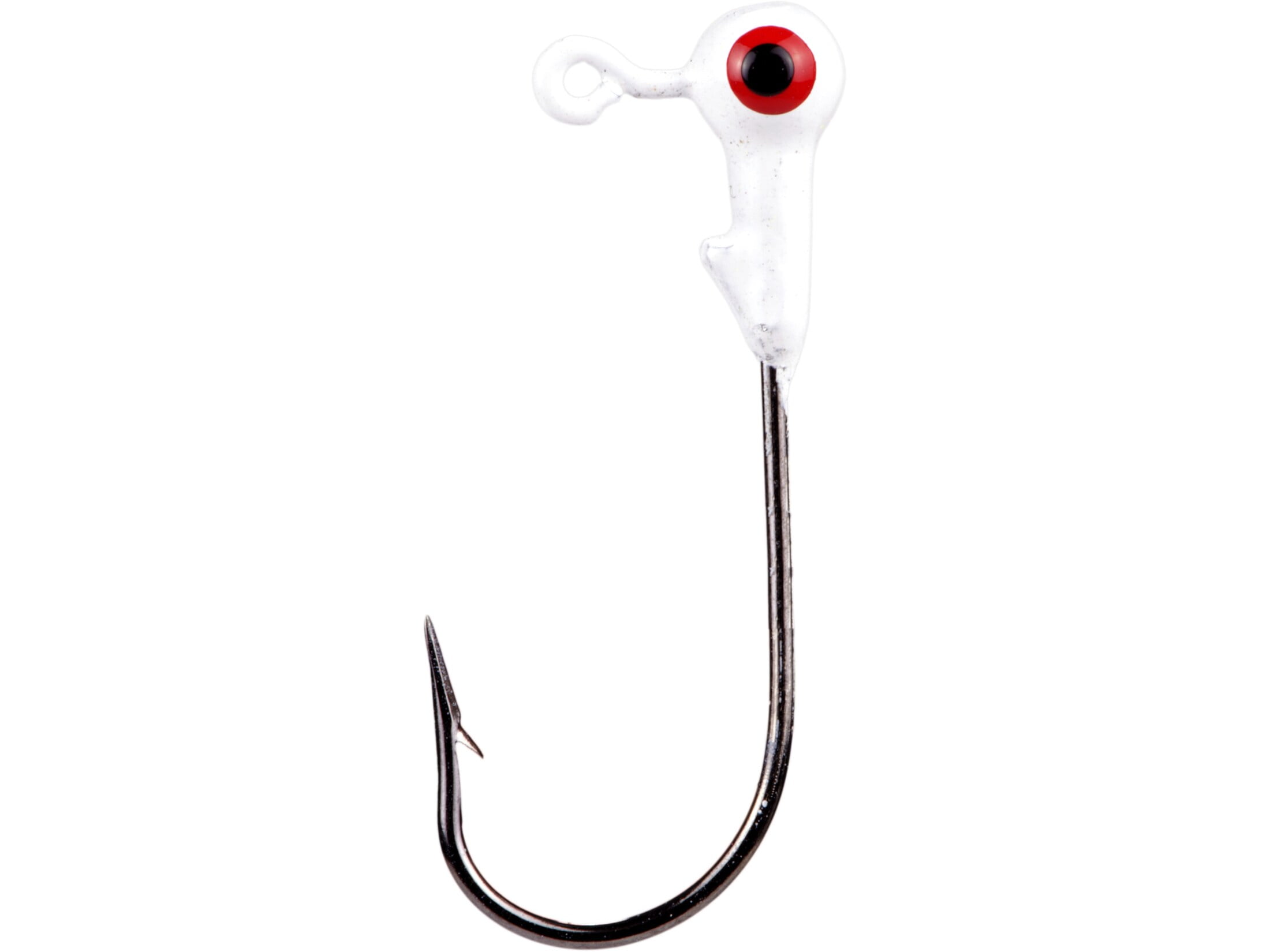 Mr Crappie Jig Head 1/8 Refrigerator ,White ,8 Pack