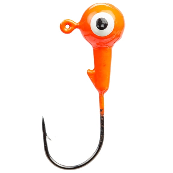 Mr Crappie Jig Heads 1/8 Fluorescent Orange 25pk