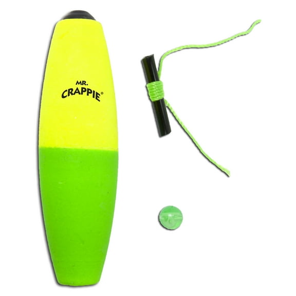 Betts Mr. Crappie M2B-SF-3YG Slipper Fishing Floats