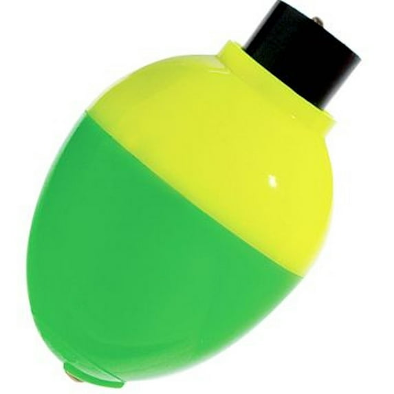 Betts Mr. Crappie RP3P-3YG Rattlin Pear Fishing Floats 1", Yellow/Green, 3-Pack