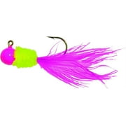 Mr Crappie SD1D-753 Slab Daddy Jig 1/32 oz Pink And Chartreuse Dizzy