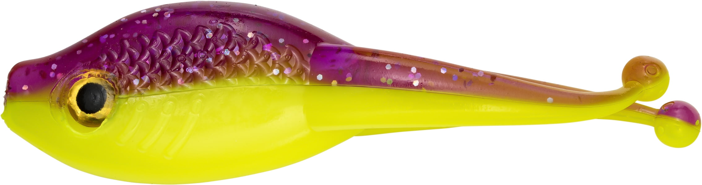 Mr. Crappie Scizzor Shad Body / Purple Sage