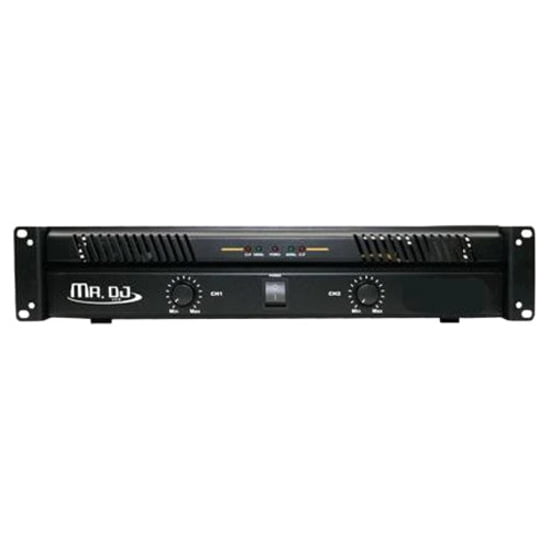 Mr. DJ Dynamic AMP8800 Amplifier, 700 W RMS, 2 Channel