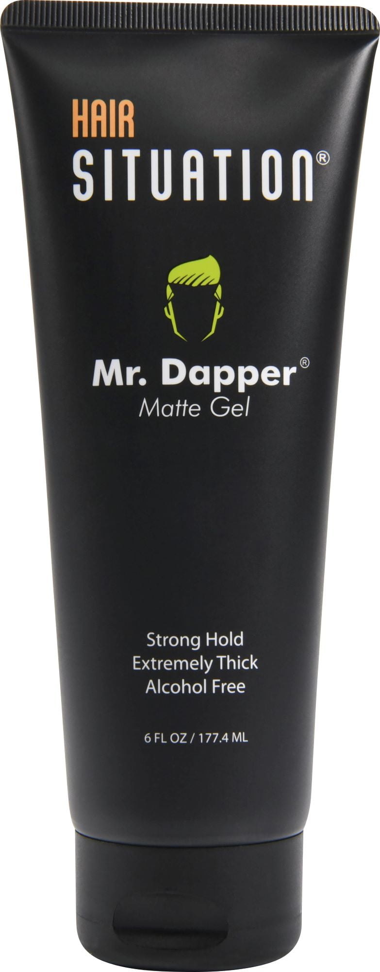 Mr. Dapper Matte Hair Gel Strong Hold, Alcohol Free, NonFlaking, for