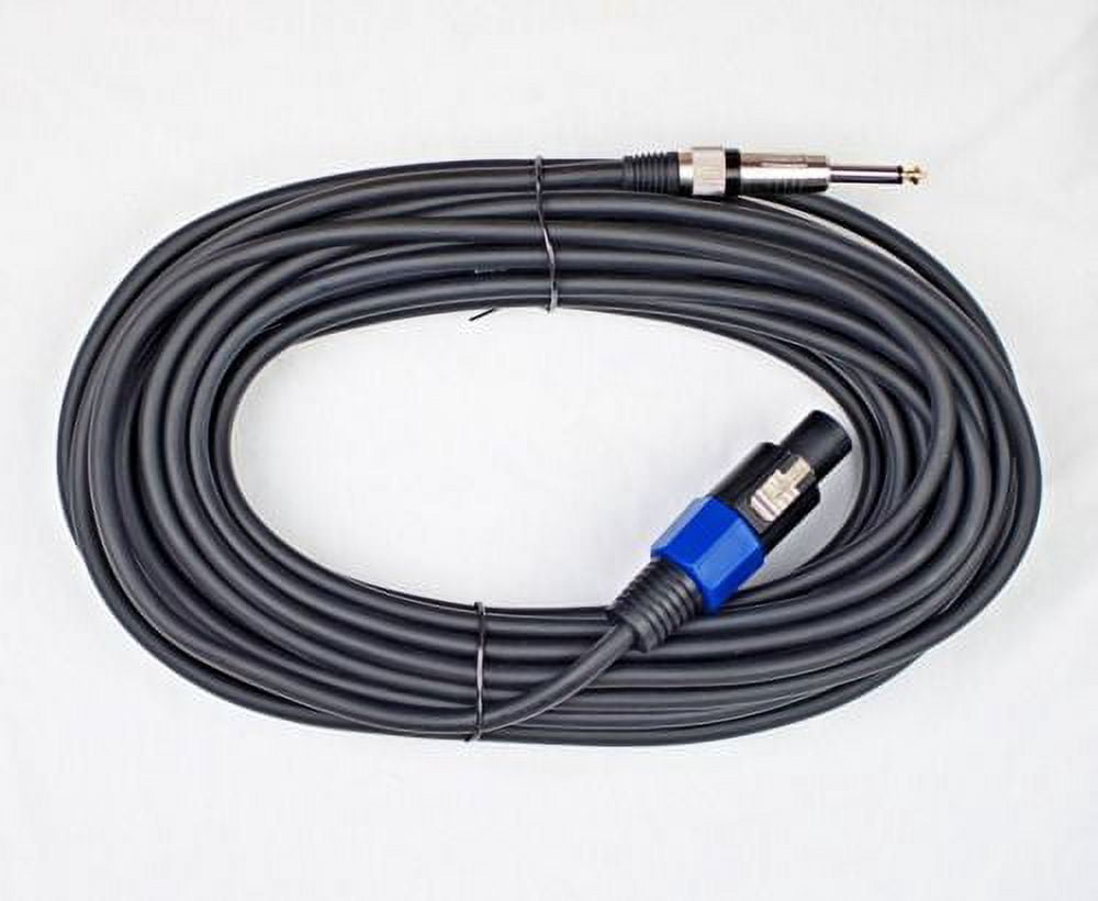 Mr. Dj CQSM50 50-Feet 1/4-Inch Male to Speakon Male Connector Professional Speaker Cable