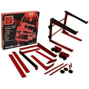 mr. dj lts-109rd dj laptop stand for musical instruments reading red