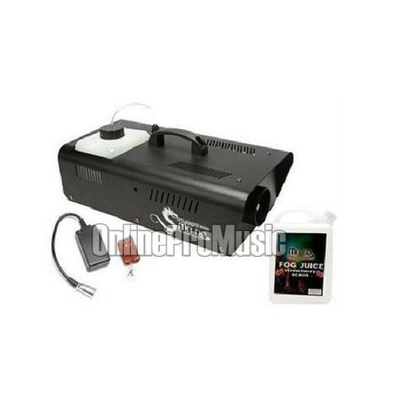 Mr. Dj USA DRAGON1200 Fog Machine with Wired Remote Control