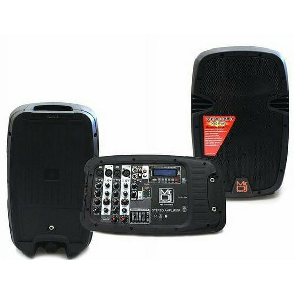 Mr. Dj USA PBX210COMBO Channel PA System