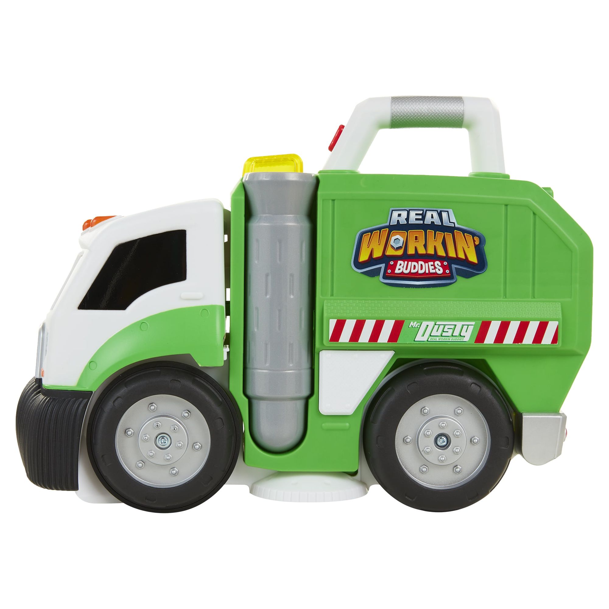 Mr. Dusty The Super Duper Toy Eating Garbage Truck, Picks up small toys (Building Blocks, toy cars, etc.) - image 1 of 5