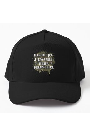 Mr Feldwebel Bund Instructor Baseball Cap, Military Rank Statement Graphic Design, Classic Hat
