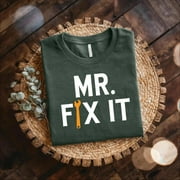 VELTO Mr. Fix It Mr. Broke It Shirt Set – Dad and Baby Shirts – Father Son Outfit – First Father’s Day – Daddy and Me Tee Set, F5982 All Size S-5Xl